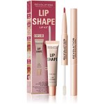 Makeup Revolution Lip Shape Kit set îngrijire buze culoare Rose Pink 1 buc, Makeup Revolution