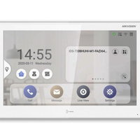 Statie de control pentru videointerfon/supraveghere/alarma, 10.1 Inch, WiFi, Hikvison, DS-KH9510-WTE1