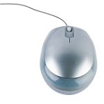 Mouse USB Gigant - Argintiu lumina Rosie, 