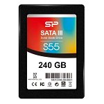 Hard Disk Silicon Power S55 2.5" SSD 240 GB 7 mm Sata III Ultra Slim, Silicon Power