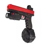 Pistol electric Go Kart cu bile de hidrogen de gel, lumina tip laser si ochelari pentru protectie, jucarie pentru copii, GoKart