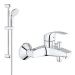 Pachet baterie cada Eurosmart New(33300002)+set dus bara New Tempesta(27853001), Grohe