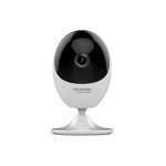 Camera supraveghere wireless WiFi Hikvision HiWatch HWC-C120-D/W2W, 2MP, IR 10 m, 2.0 mm, detectare miscare, slot card, microfon, HikVision