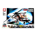 Lego elicopter de lupta SWAT pionieer, 8in1, +546 pcs, +6 ani, 