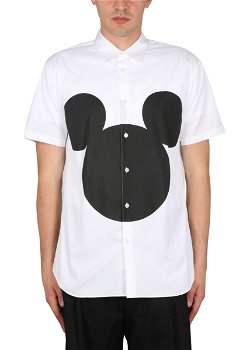 Comme des Garçons Mickey Mouse Shirt WHITE, Comme des Garçons