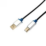 Cablu usb logilink premium buab215 pentru imprimanta, 1.5m, negru