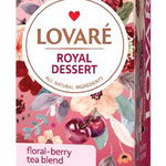 Ceai floral Lovare Royal Dessert, 24 pliculete