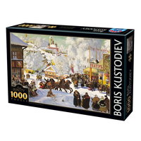 Puzzle adulti D-Toys Boris Kustodiev - Maslenitsa