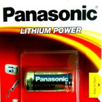 Baterie Panasonic CR-123, 3V, litiu, Panasonic