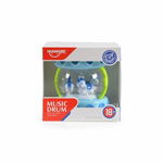 Jucarie muzicala, Musical Frum, HE0701, 18M+, plastic, multicolor/albastru