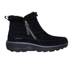 Ghete femei Skechers Easy Going - Cool Zip 167862-BLK, Skechers