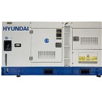 Generator Curent Electric Hyundai DHY70L, 62000 W, Diesel, Pornire Electrica, Trifazat (Alb), Hyundai