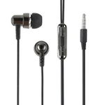 Casti Audio Stereo In-Ear, cu Microfon, SF-A24, Negru-Argintiu, Soundvox