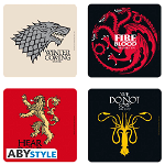 Set suport pahare: Game of Thrones Houses