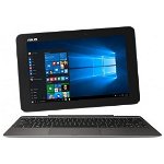 Laptop 2 in 1 ASUS T100HA-FU006T 10.1"" Touch Intel® Atom™ x5-Z8500 pana la 2.24Ghz 2GB eMMC-64GB Windows 10 gri, ASUS
