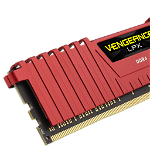 Memorie Corsair Vengeance LPX Red 16GB, DDR4, 2666MHz, CL16, Dual Channel Kit