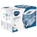 BRITA Recipient filtrant cu robinet Flow BR1039277, 8.2l, alb-albastru