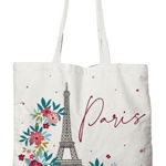 Tote bag - Paris En Fleurs | Kiub, Kiub