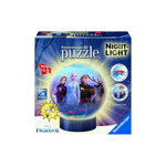 Puzzle Luminos Ravensburger 3D Frozen II, 72 Piese, Ravensburger