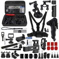 Kit Accesorii PKT47 43 in1 Ultimate Combo pentru Camere Video de Actiune 43 Piese, PULUZ