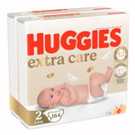 Scutece Huggies, Extra Care Mega, Nr 2, 3-6 kg, 164 buc, Huggies