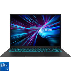Laptop ASUS Vivobook 16 V3607VH-RP017, Intel Core 5 210H pana la 4.8GHz, 16" WUXGA, 16GB, SSD 1TB, NVIDIA GeForce RTX 5050 8GB, Free DOS, Matte Black