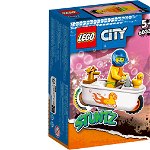 City Motocicleta de cascadorii cu cada 60333, LEGO