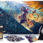 Puzzle The Witcher Griffin Fight Premium 1000pc 