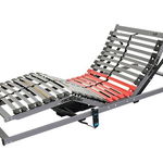 Somiera cu cadru reglabil electric Duo Silver STE0016-190 x 70 cm,