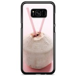 Bjornberry Shell Samsung Galaxy S8 - Nucă de cocos roz, 