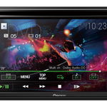 Multimedia player auto Pioneer AVH-A210BT, 4x50W, DVD/CD, FM, Bluetooth, USB, Aux, ecran LCD 6.2'', compatibil iPod/iPhone, Android, Negru