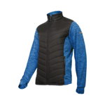 Jacheta cu imprimeu si matlasare, poliester, 2XL, albastru-negru
