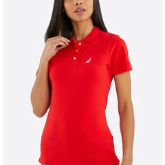 Nautica, Tricou polo Sandy, Rosu, 8