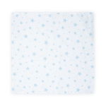 Scutec pled din muselina 80x80 cm, Blue Stars