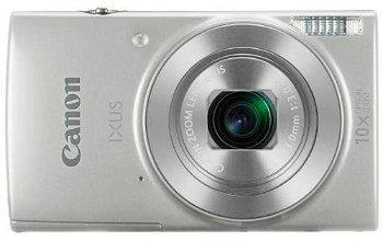 Aparat Foto Digital Canon IXUS 190, 20 MP, Filmare HD, Zoom optic 10x (Argintiu)
