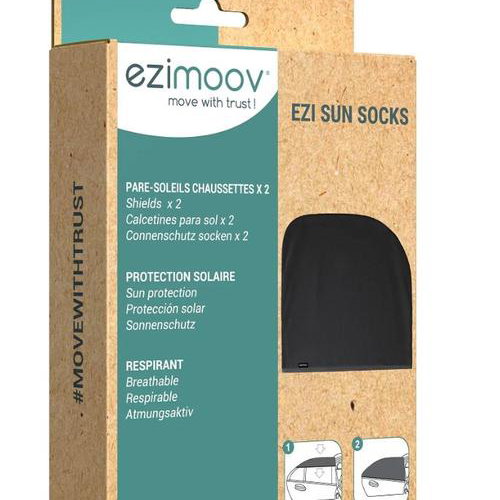 Set 2 Parasolare auto Ezimoov Socks, EZIMOOV