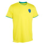 Tricou Fotbal FF100 Brazilia 2024 Adulți, KIPSTA