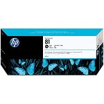 HP 81 680-ml Black DesignJet Dye Ink Cartridge cartușe cu C4930A, HP