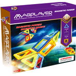 Joc de Constructie Magnetic 20 Piese, MAGPLAYER