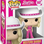 Figurina - Pop! Barbie: Western Barbie, Roz, 16 cm