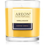Areon Scented Candle Vanilla Black lumânare parfumată 120 g, Areon