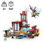 Jucarie - Remiza de pompieri, LEGO, plastic, LEGO