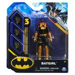 Figurina batgirl articulata 10cm cu 3 accesorii surpriza