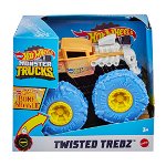 Masinuta Hot Wheels Monster Truck, Mattel, 1:43, Portocaliu/Albastru