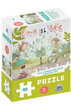 Ema si Eric in parc: Puzzle, DPH, 3-5 ani +, DPH
