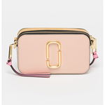 Marc Jacobs, Geanta crossbody din piele The Snapshot, Galben, Roz