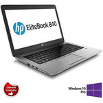 Laptop Refurbished HP EliteBook 840 G1 (Procesor Intel® Core™ i5-4200U (3M Cache, up to 2.60 GHz), Haswell, 14.1inch, 4GB, 128GB SSD, Intel® HD Graphics 4400, Win10 Pro), HP