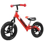 Bicicleta fara pedale (pedagogica) Forever Balance Bike, scaun reglabil, Rosu, carpatsport.ro