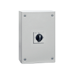 THREE-POLE LINE CHANGEOVER SWITCHES I-0-II IN IEC/EN IP65 METAL ENCLOSURE, 160A, Lovato