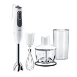 Blender vertical, "MultiQuick 3 Vario", 750W, Alb - Braun, Braun